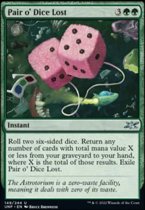 Pair o' Dice Lost