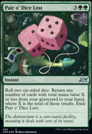 Pair o' Dice Lost