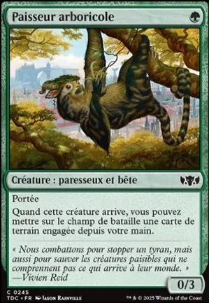 Paisseur arboricole