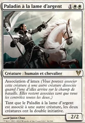 Paladin à la lame d'argent