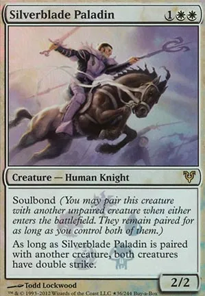 Paladin à la lame d'argent