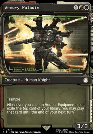 Paladin arsenal