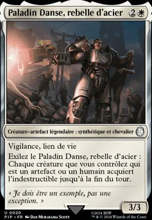 Paladin Danse, rebelle d'acier