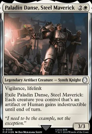 Paladin Danse, rebelle d'acier