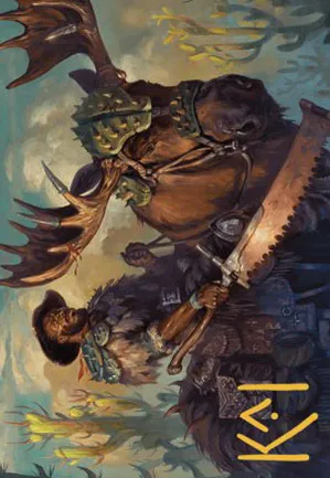 Paladin de Piquebois - Illustration