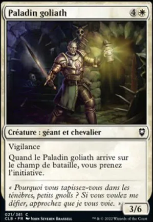 Paladin goliath