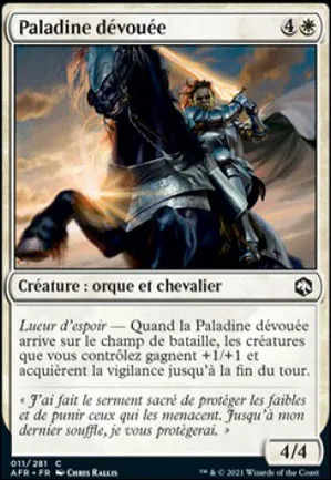 Paladine dévouée