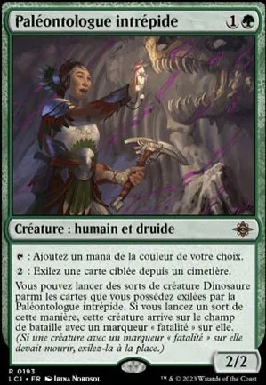 Paléontologue intrépide
