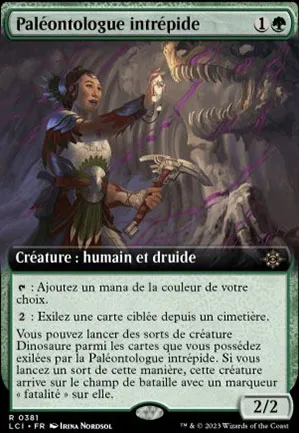 Paléontologue intrépide