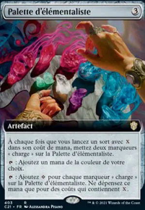 Palette d'élémentaliste
