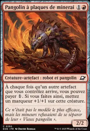 Pangolin à plaques de minerai