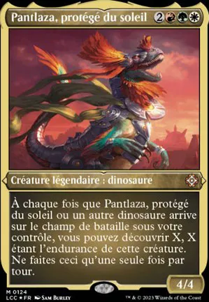 Pantlaza, protégé du soleil