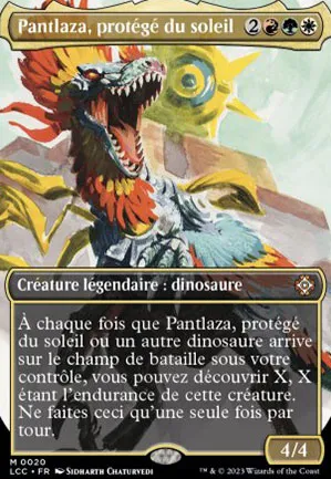 Pantlaza, protégé du soleil