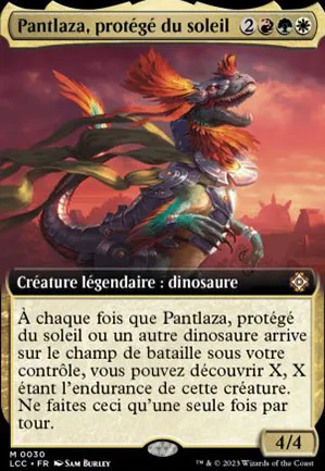 Pantlaza, protégé du soleil