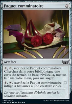 Paquet comminatoire