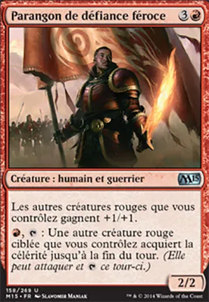 Parangon de défiance féroce