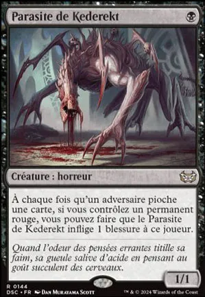Parasite de Kederekt