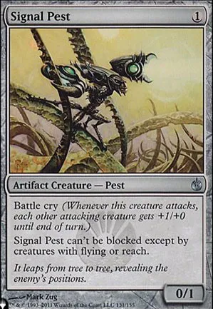 Parasite signaleur