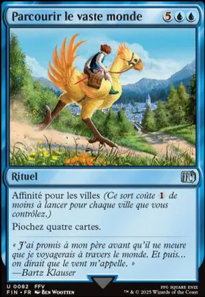 Parcourir le vaste monde