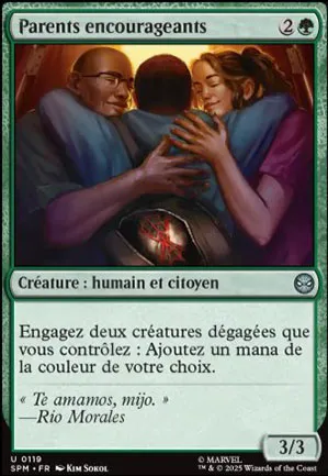 Parents encourageants