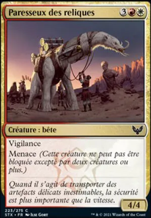 Paresseux des reliques