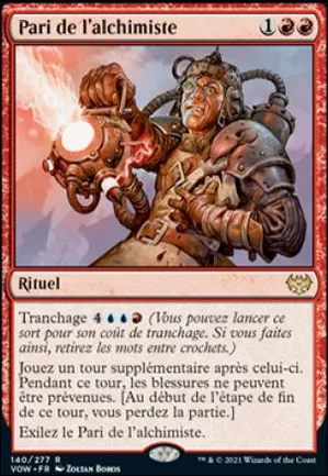 Pari de l'alchimiste