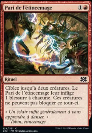 Pari de l'étincemage