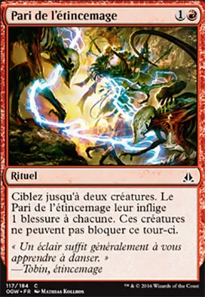 Pari de l'étincemage