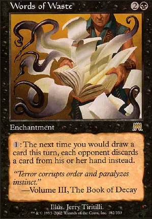 Paroles de déprédation