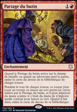 Partage du butin