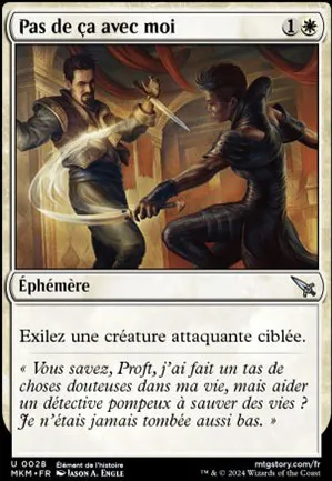 Pas de ça avec moi