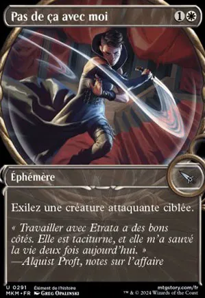 Pas de ça avec moi