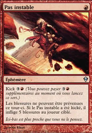 Pas instable