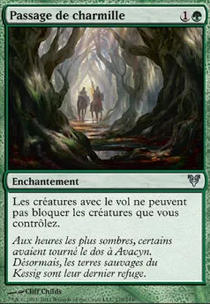 Passage de charmille