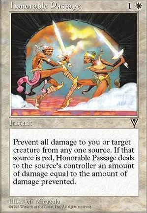 Passage honorable