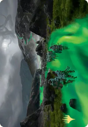 Passage vers l'Arbre-monde – Illustration