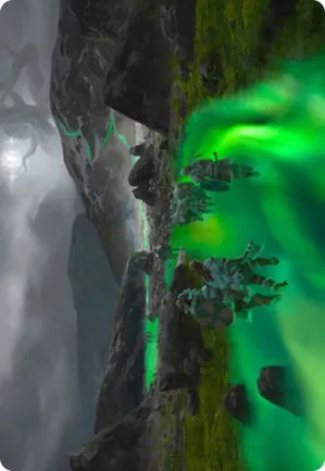 Passage vers l'Arbre-monde – Illustration