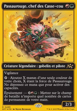 Passaurouge, chef des Casse-cou
