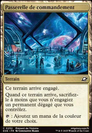 Passerelle de commandement