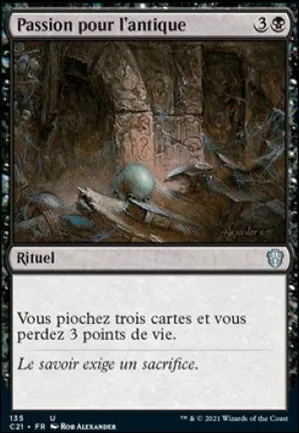 Passion pour l'antique