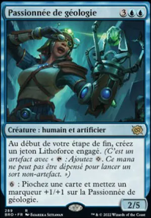 Passionnée de géologie