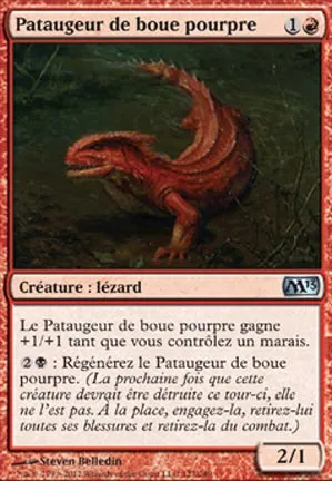 Pataugeur de boue pourpre