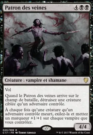 Patron des veines