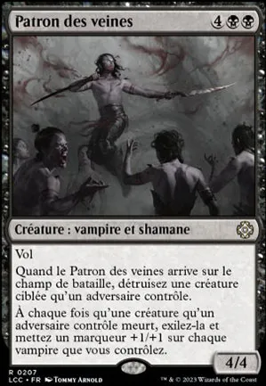 Patron des veines