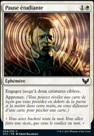 Pause étudiante