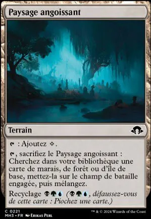 Paysage angoissant