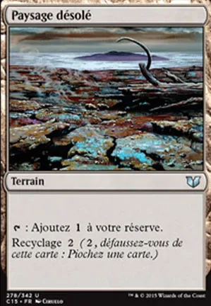 Paysage désolé