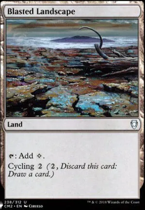 Paysage désolé