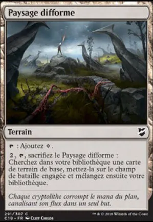 Paysage difforme