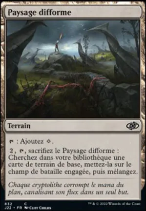 Paysage difforme